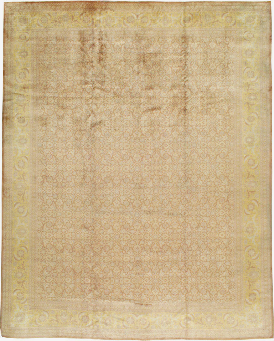 Vintage Persian Tabriz Carpet, No.10008 - Galerie Shabab