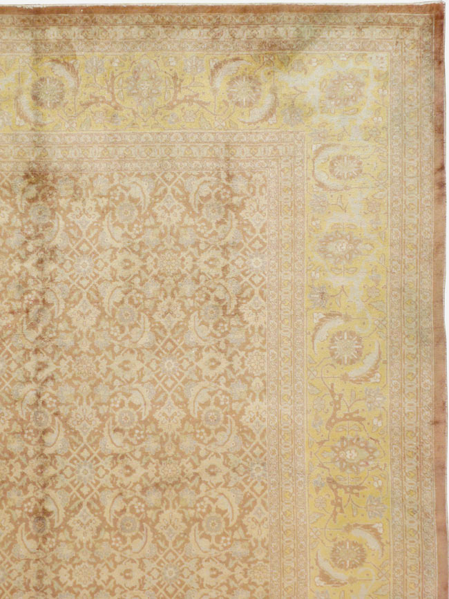Vintage Persian Tabriz Carpet, No.10008 - Galerie Shabab