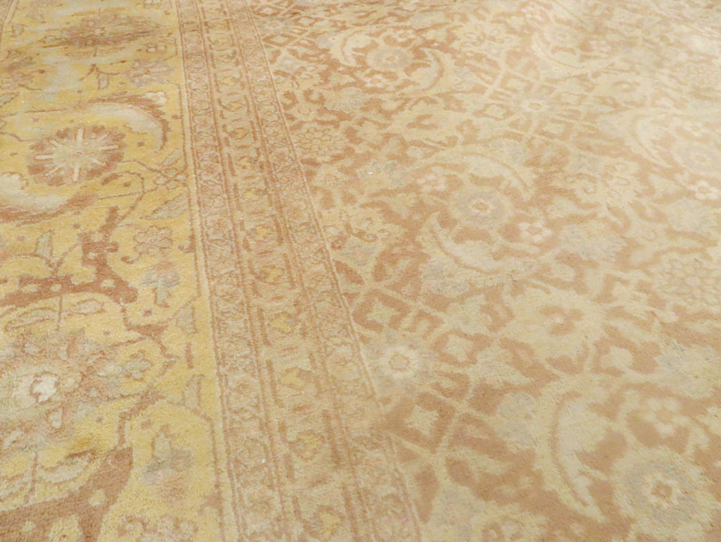 Vintage Persian Tabriz Carpet, No.10008 - Galerie Shabab