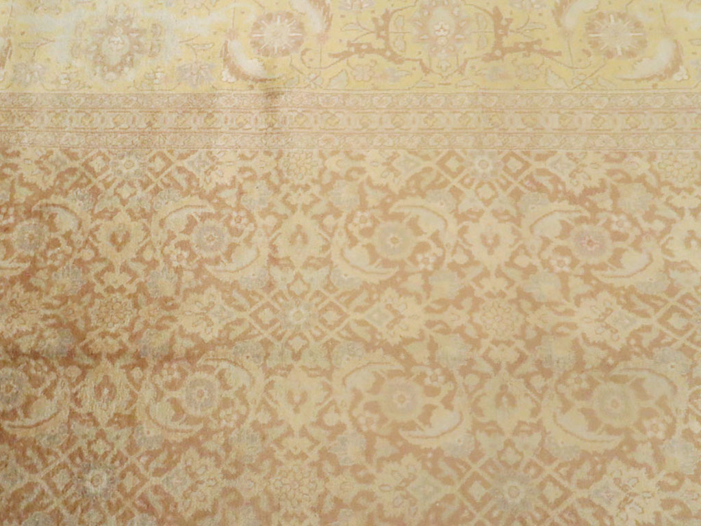 Vintage Persian Tabriz Carpet, No.10008 - Galerie Shabab