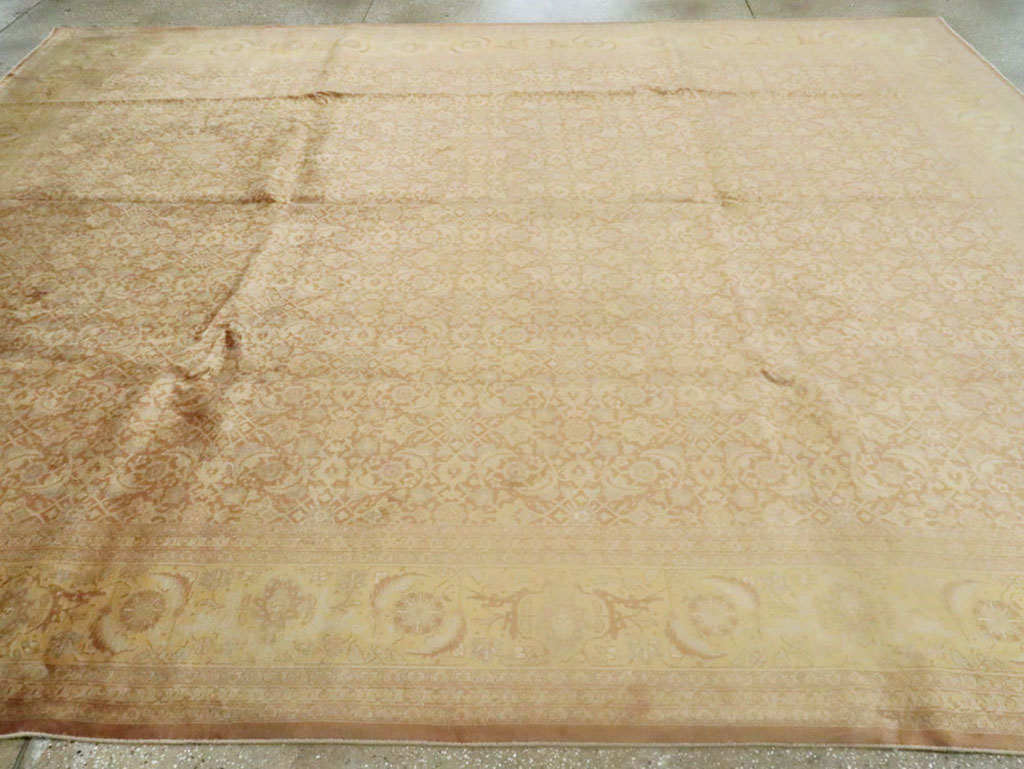 Vintage Persian Tabriz Carpet, No.10008 - Galerie Shabab
