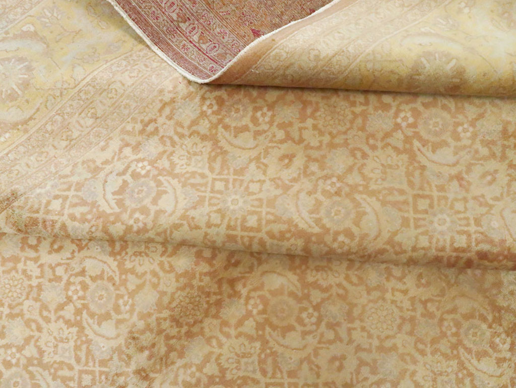 Vintage Persian Tabriz Carpet, No.10008 - Galerie Shabab