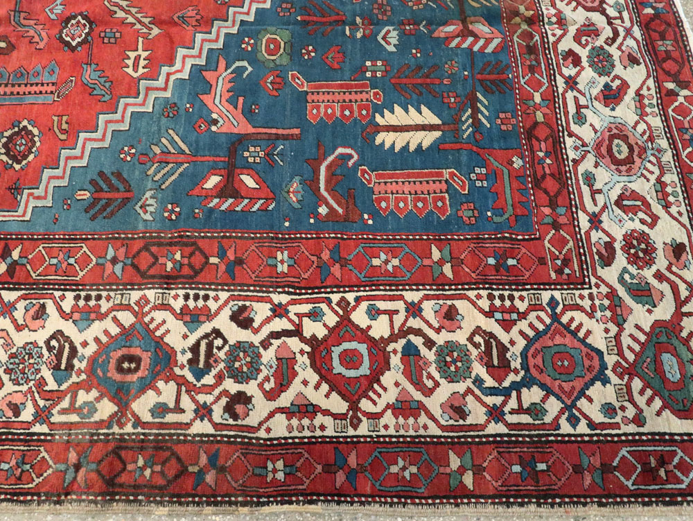 Antique Persian Bakshaish Carpet, No.10031 - Galerie Shabab