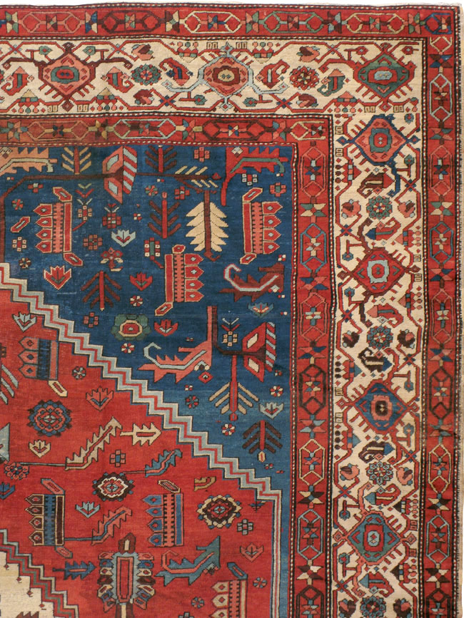 Antique Persian Bakshaish Carpet, No.10031 - Galerie Shabab