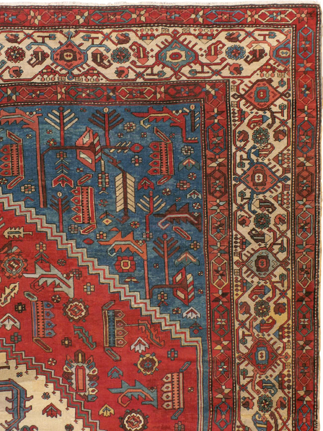 Antique Persian Bakshaish Carpet, No.10031 - Galerie Shabab