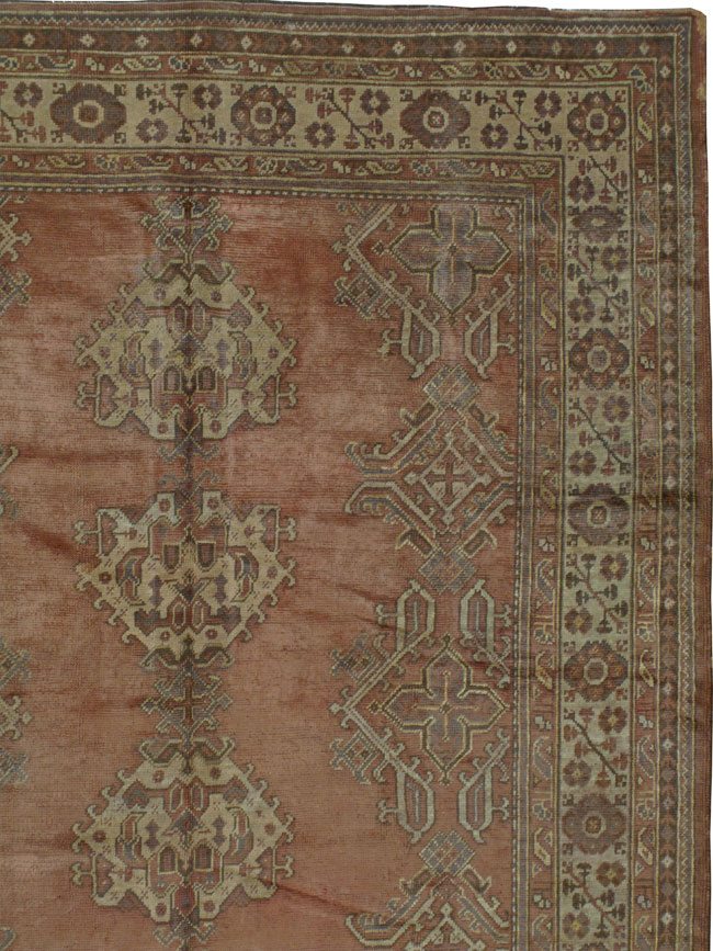 An Oushak Carpet, No.10036 - Galerie Shabab