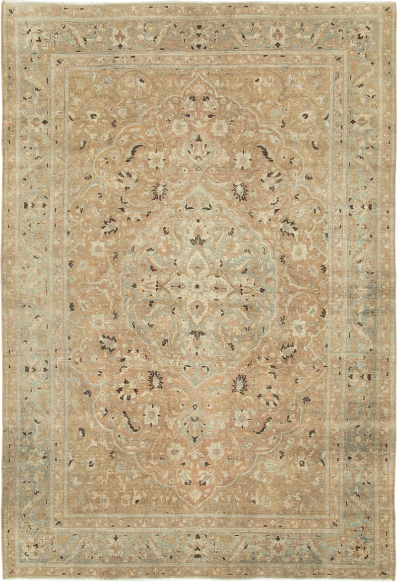 Antique Persian Tabriz Carpet, No.10144 - Galerie Shabab