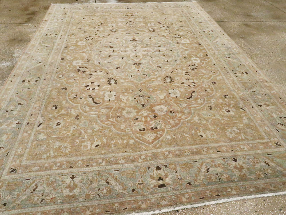 Antique Persian Tabriz Carpet, No.10144 - Galerie Shabab
