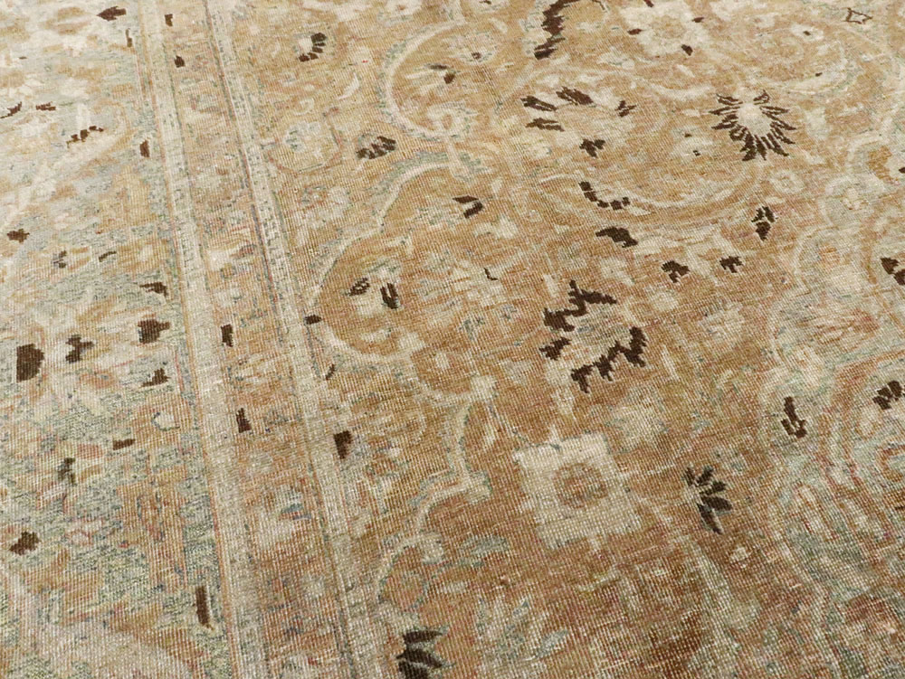 Antique Persian Tabriz Carpet, No.10144 - Galerie Shabab