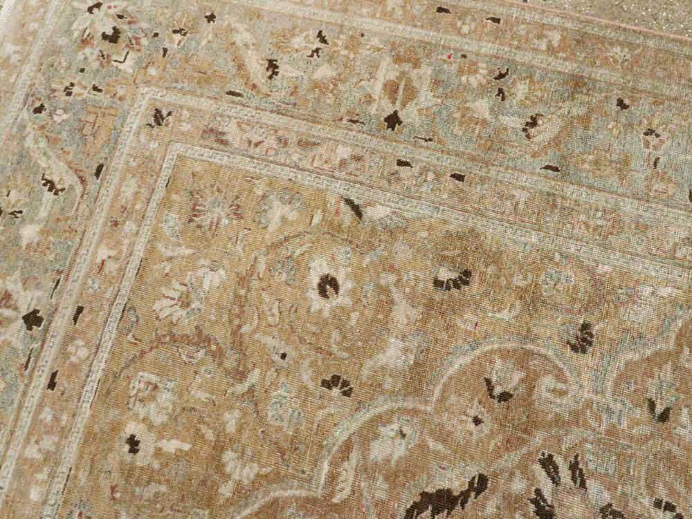 Antique Persian Tabriz Carpet, No.10144 - Galerie Shabab