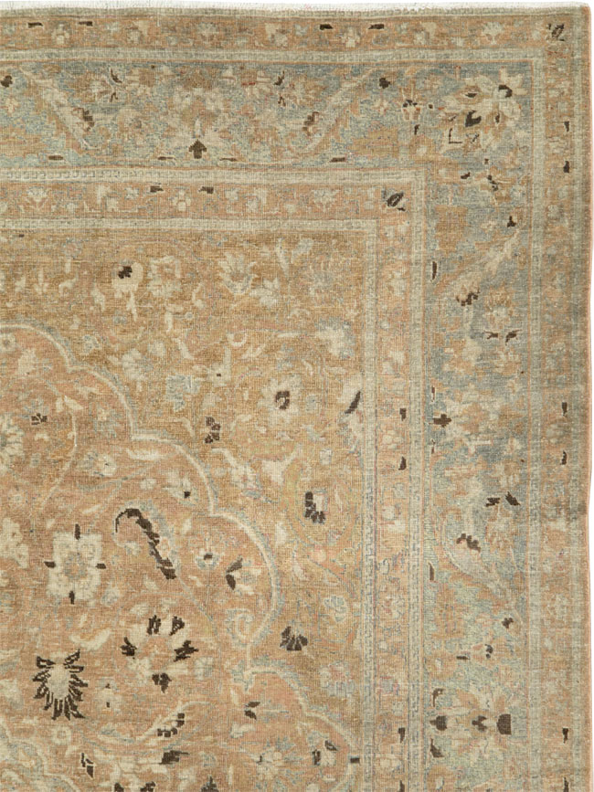 Antique Persian Tabriz Carpet, No.10144 - Galerie Shabab