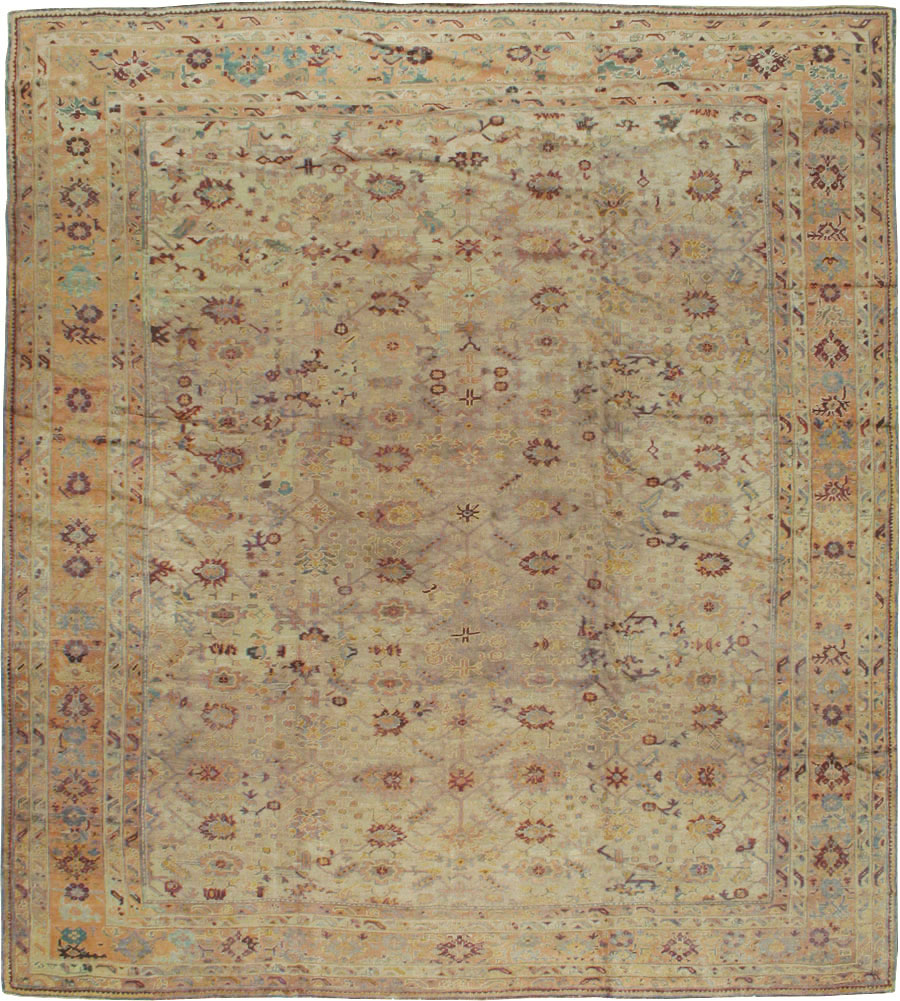 An Oushak Carpet, No.10187 - Galerie Shabab