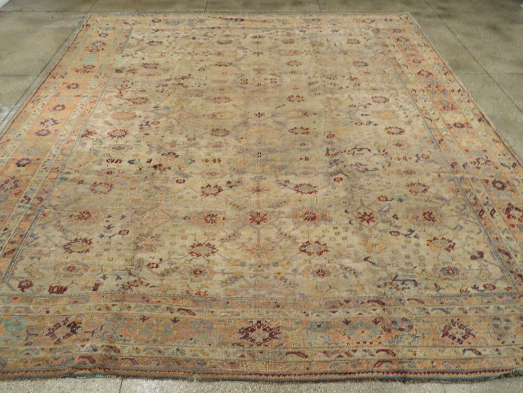 An Oushak Carpet, No.10187 - Galerie Shabab