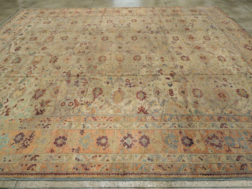 An Oushak Carpet, No.10187 - Galerie Shabab