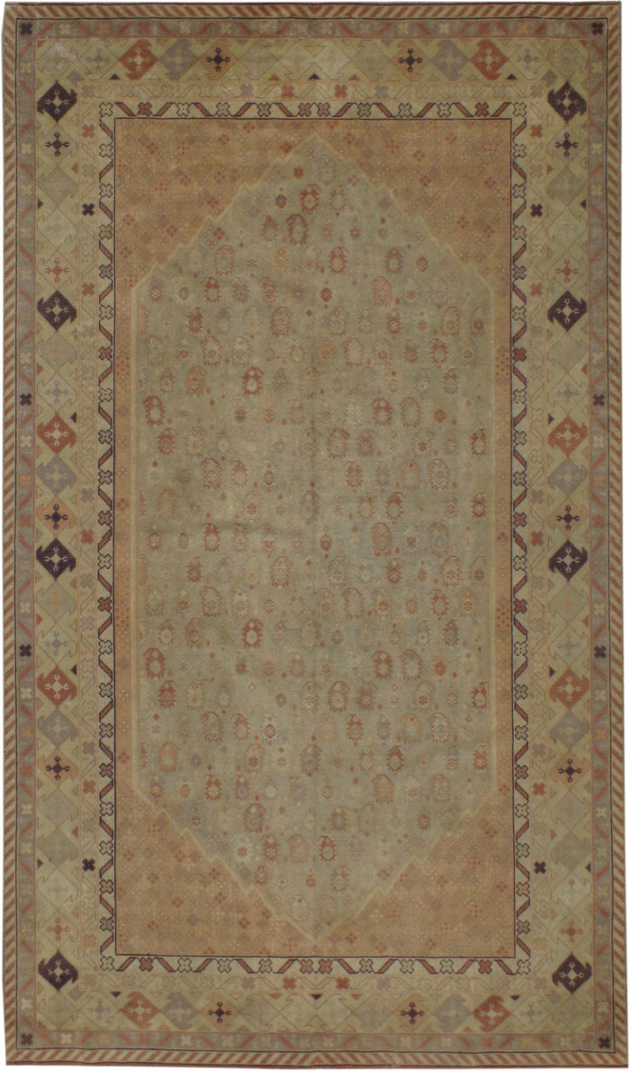 An Oushak Carpet, No.10209 - Galerie Shabab