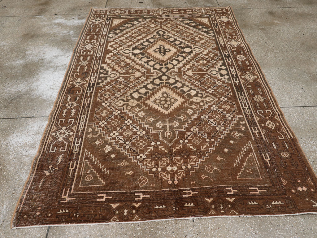 Antique East Turkestan Khotan Accent Rug, No.10242 - Galerie Shabab