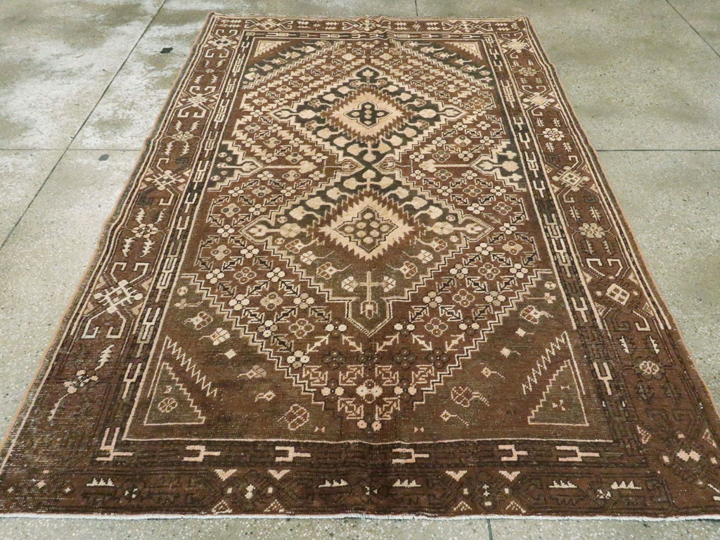 Antique East Turkestan Khotan Accent Rug, No.10242 - Galerie Shabab