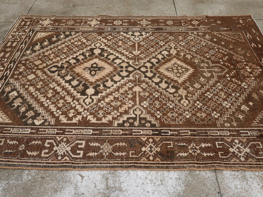 Antique East Turkestan Khotan Accent Rug, No.10242 - Galerie Shabab
