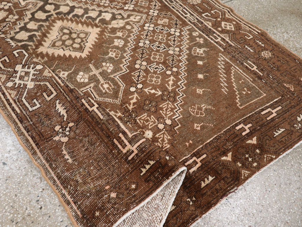 Antique East Turkestan Khotan Accent Rug, No.10242 - Galerie Shabab