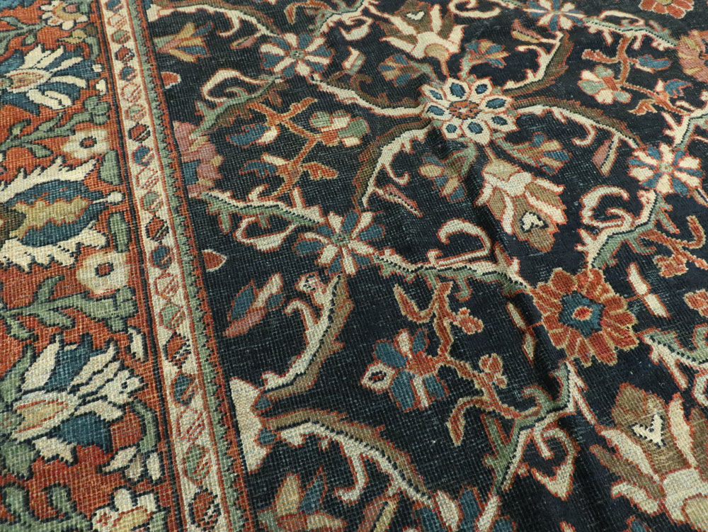Antique Persian Mahal Carpet, No.10253 - Galerie Shabab
