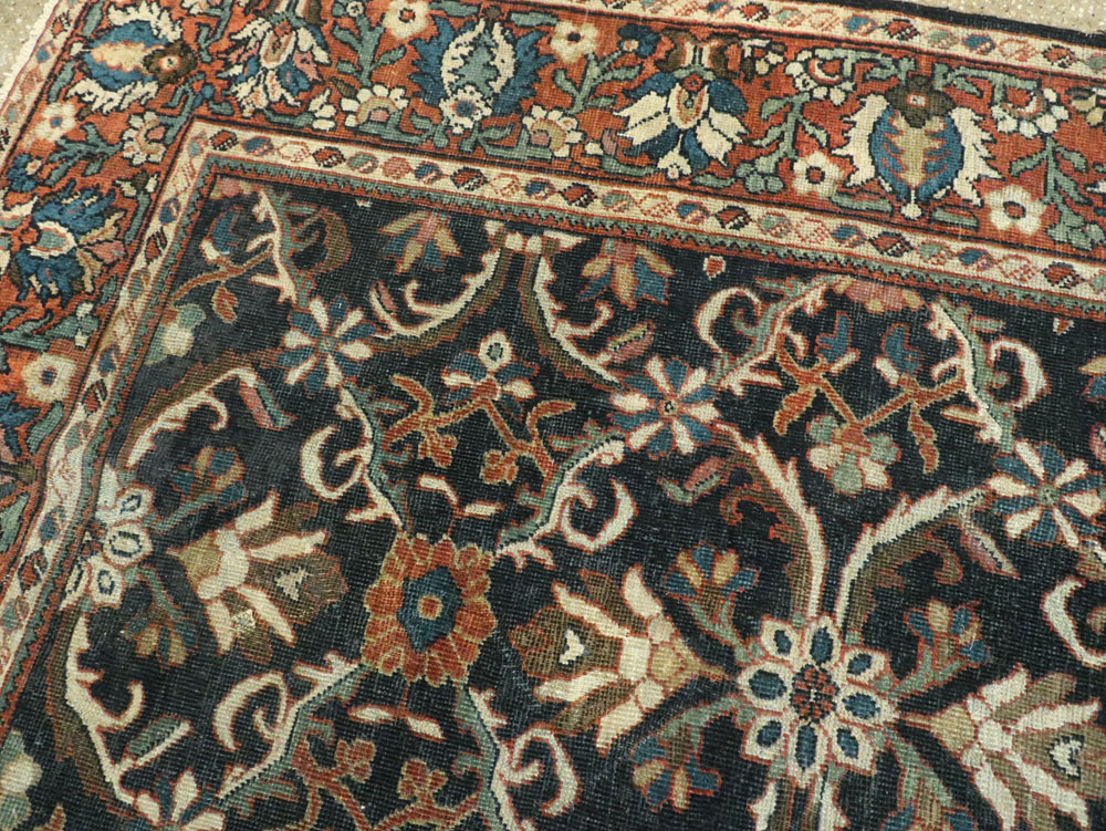 Antique Persian Mahal Carpet, No.10253 - Galerie Shabab