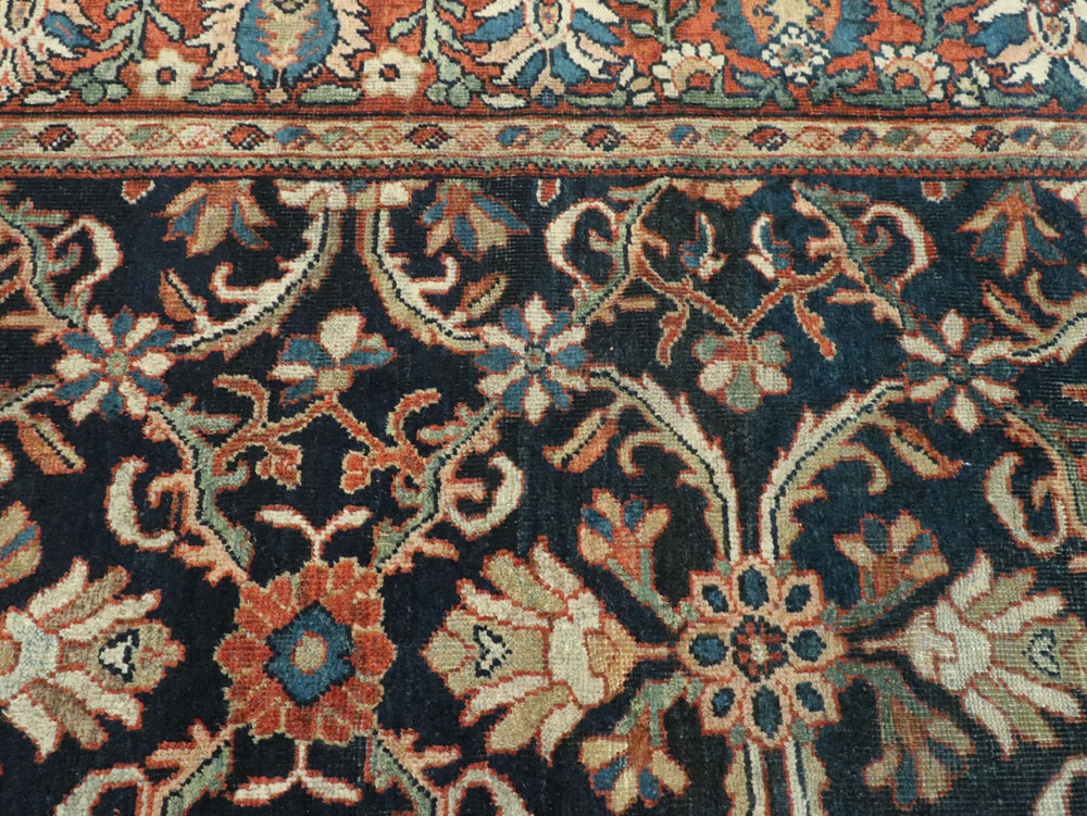 Antique Persian Mahal Carpet, No.10253 - Galerie Shabab