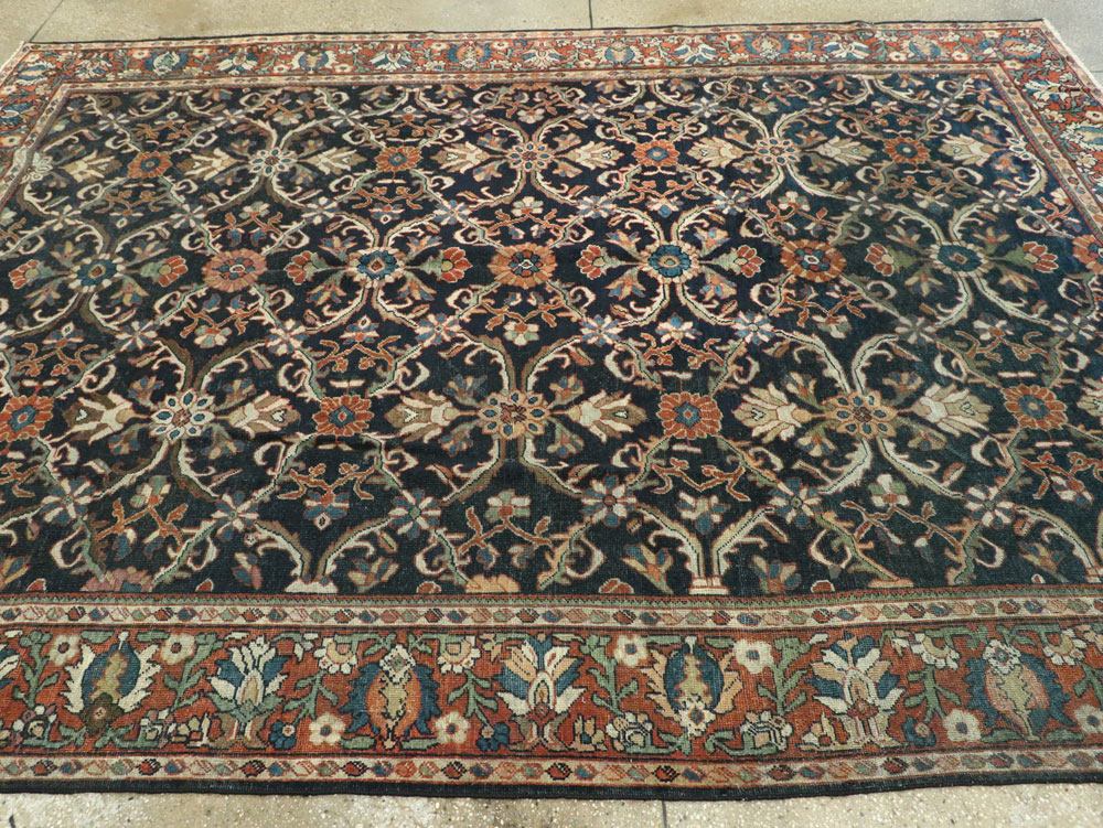 Antique Persian Mahal Carpet, No.10253 - Galerie Shabab