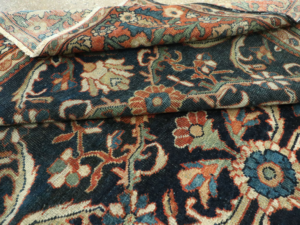 Antique Persian Mahal Carpet, No.10253 - Galerie Shabab