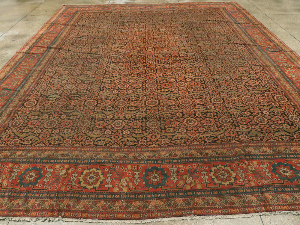 Antique Indian Amritsar Carpet, No.10255 - Galerie Shabab