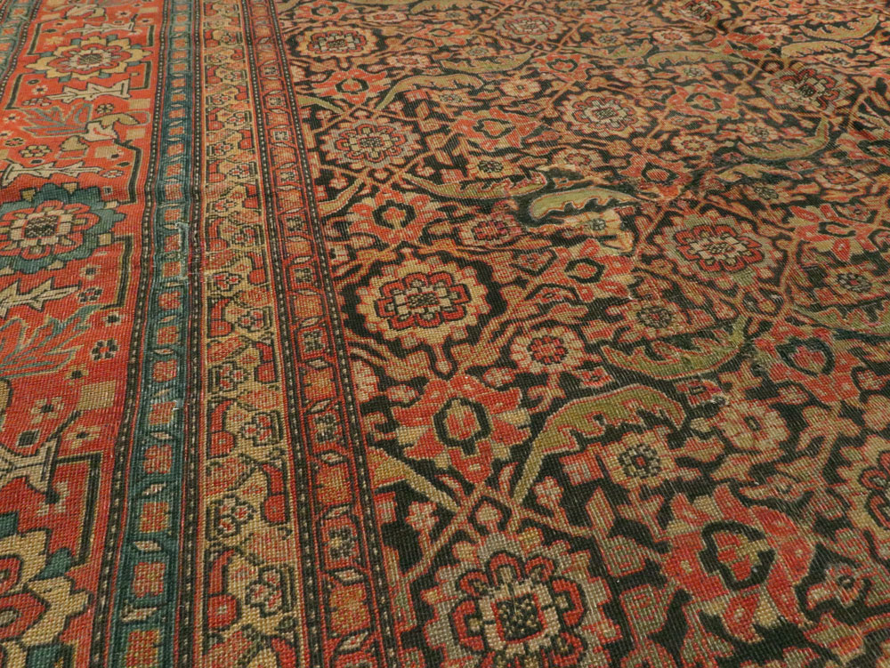 Antique Indian Amritsar Carpet, No.10255 - Galerie Shabab