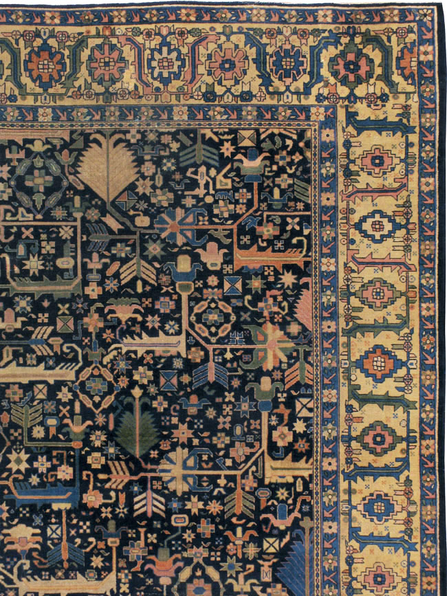 Antique Indian Lahore Carpet, No.10257 - Galerie Shabab