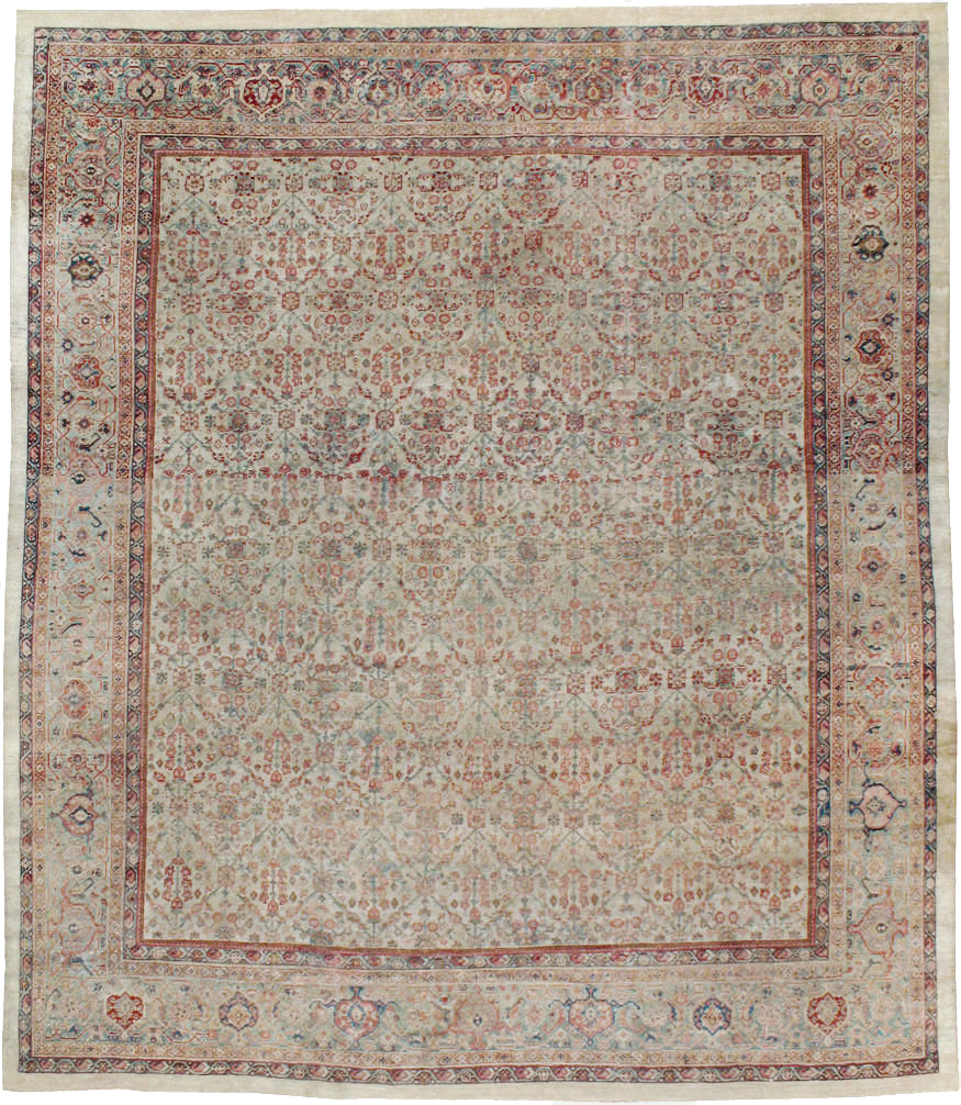 Antique Persian Mahal Carpet, No.10266 - Galerie Shabab