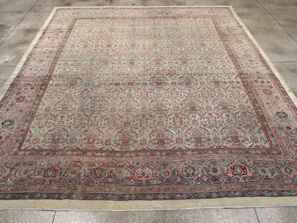 Antique Persian Mahal Carpet, No.10266 - Galerie Shabab