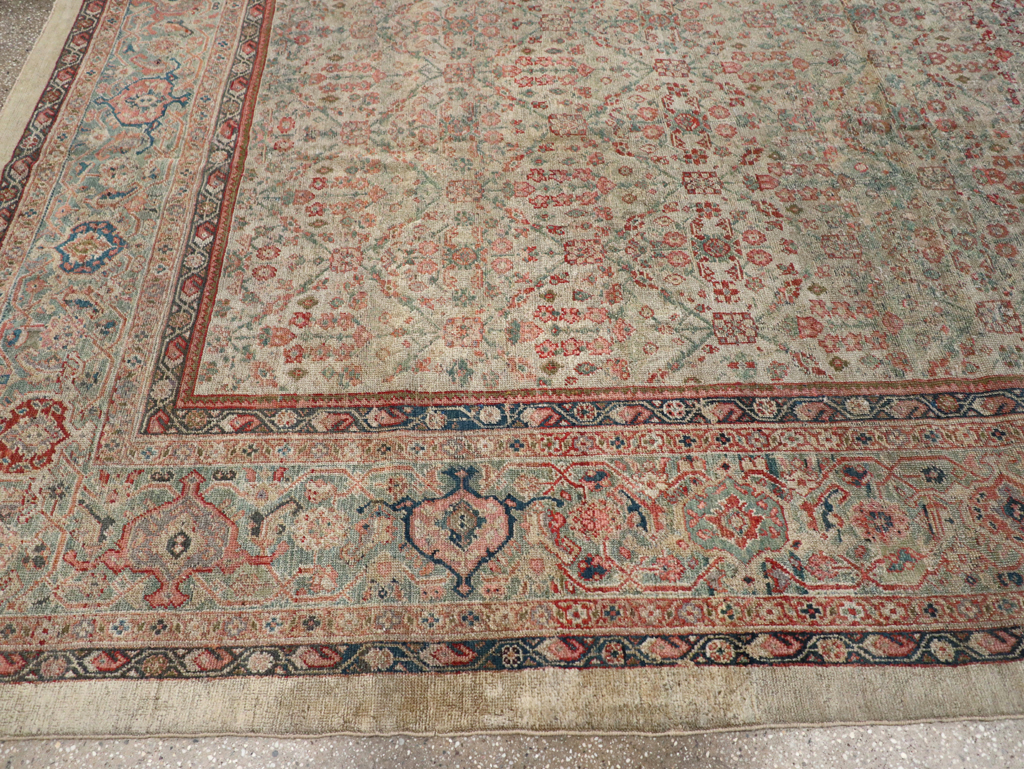 Antique Persian Mahal Carpet, No.10266 - Galerie Shabab