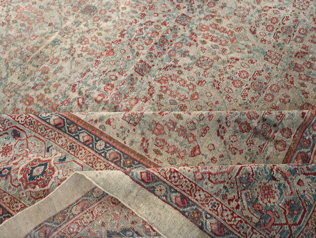 Antique Persian Mahal Carpet, No.10266 - Galerie Shabab