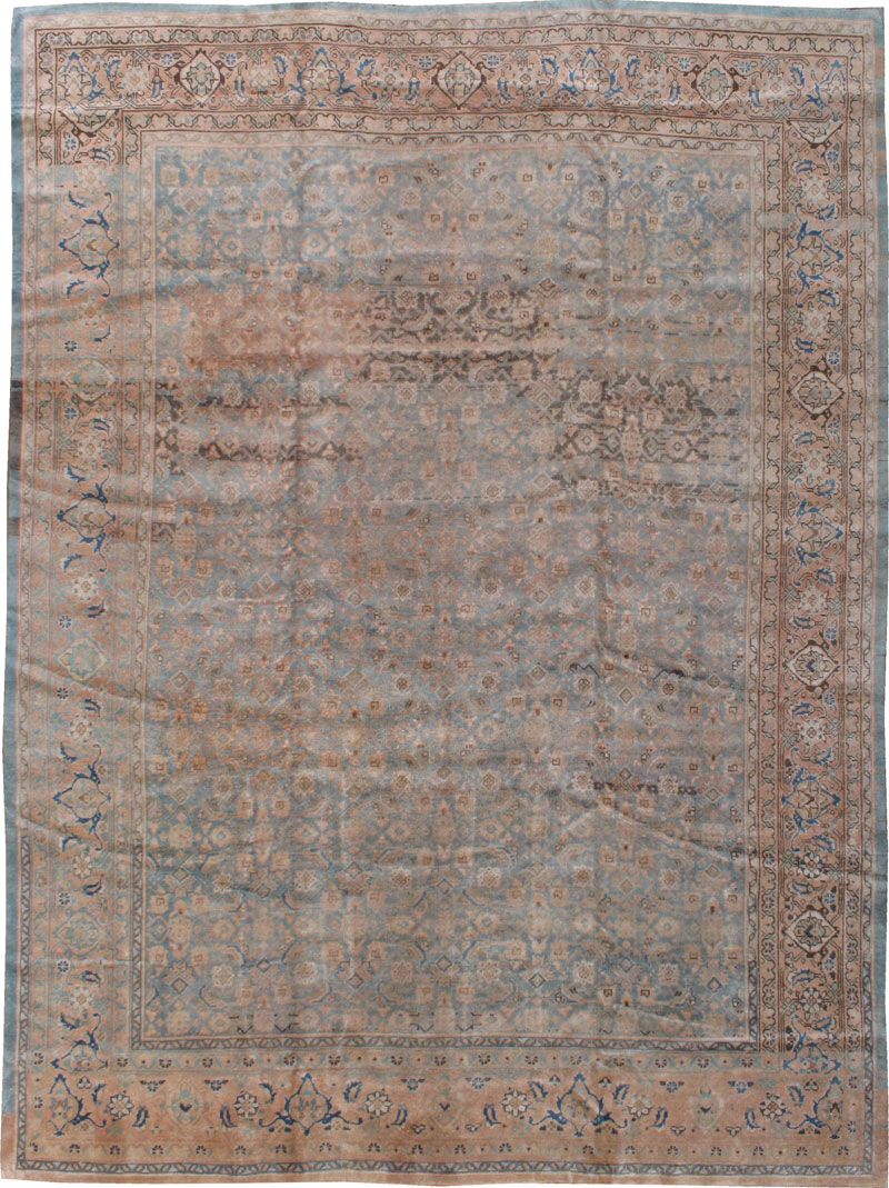 Antique Persian Mahal Carpet, No.10305 - Galerie Shabab