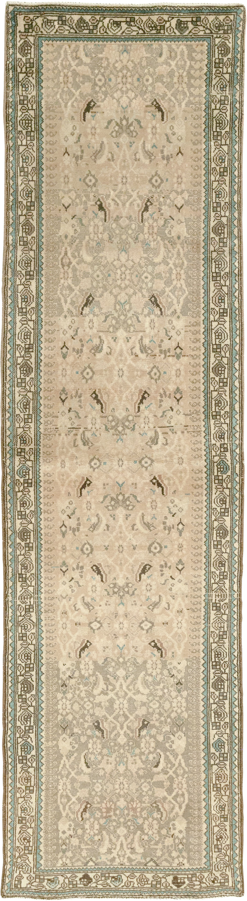 Antique Persian Malayer Runner, No.10307 - Galerie Shabab
