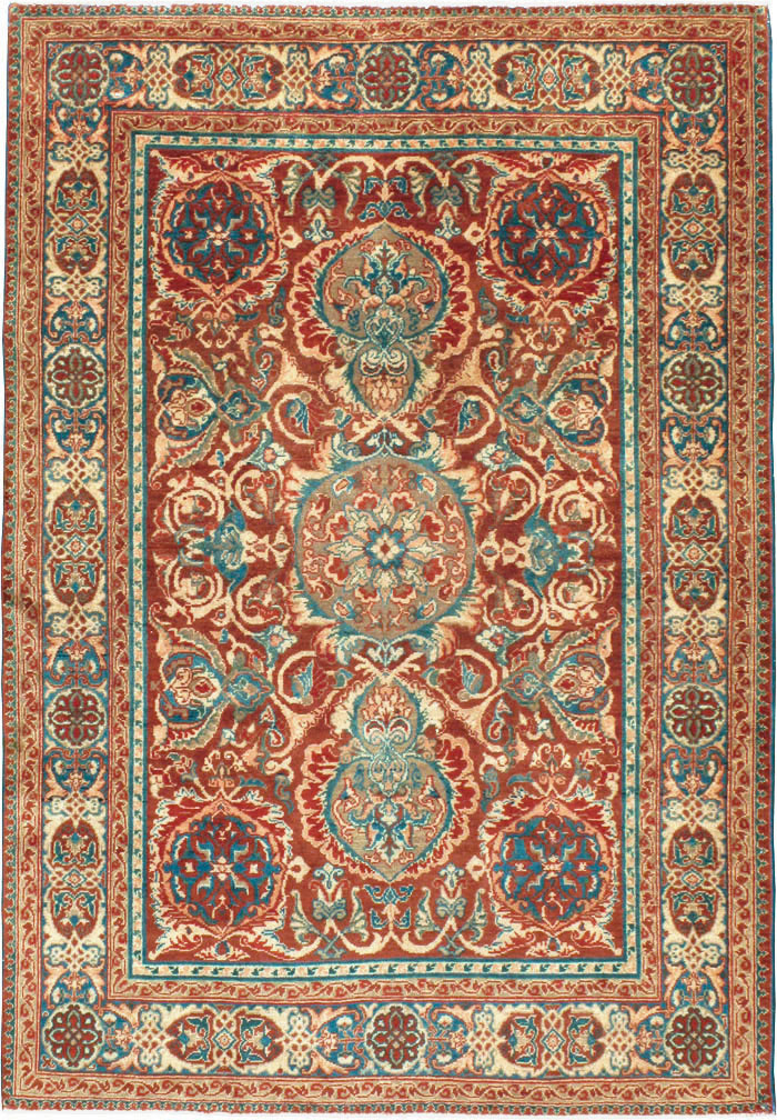 An Agra Rug, No.10317 - Galerie Shabab