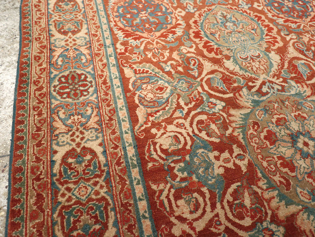 An Agra Rug, No.10317 - Galerie Shabab
