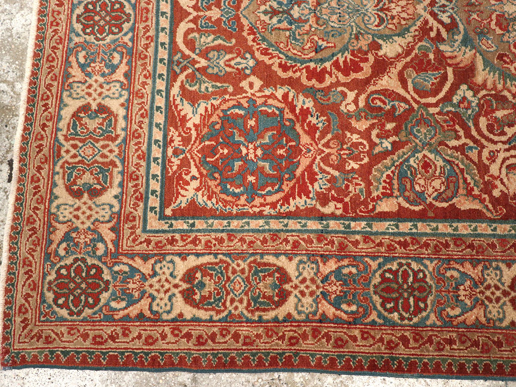 An Agra Rug, No.10317 - Galerie Shabab