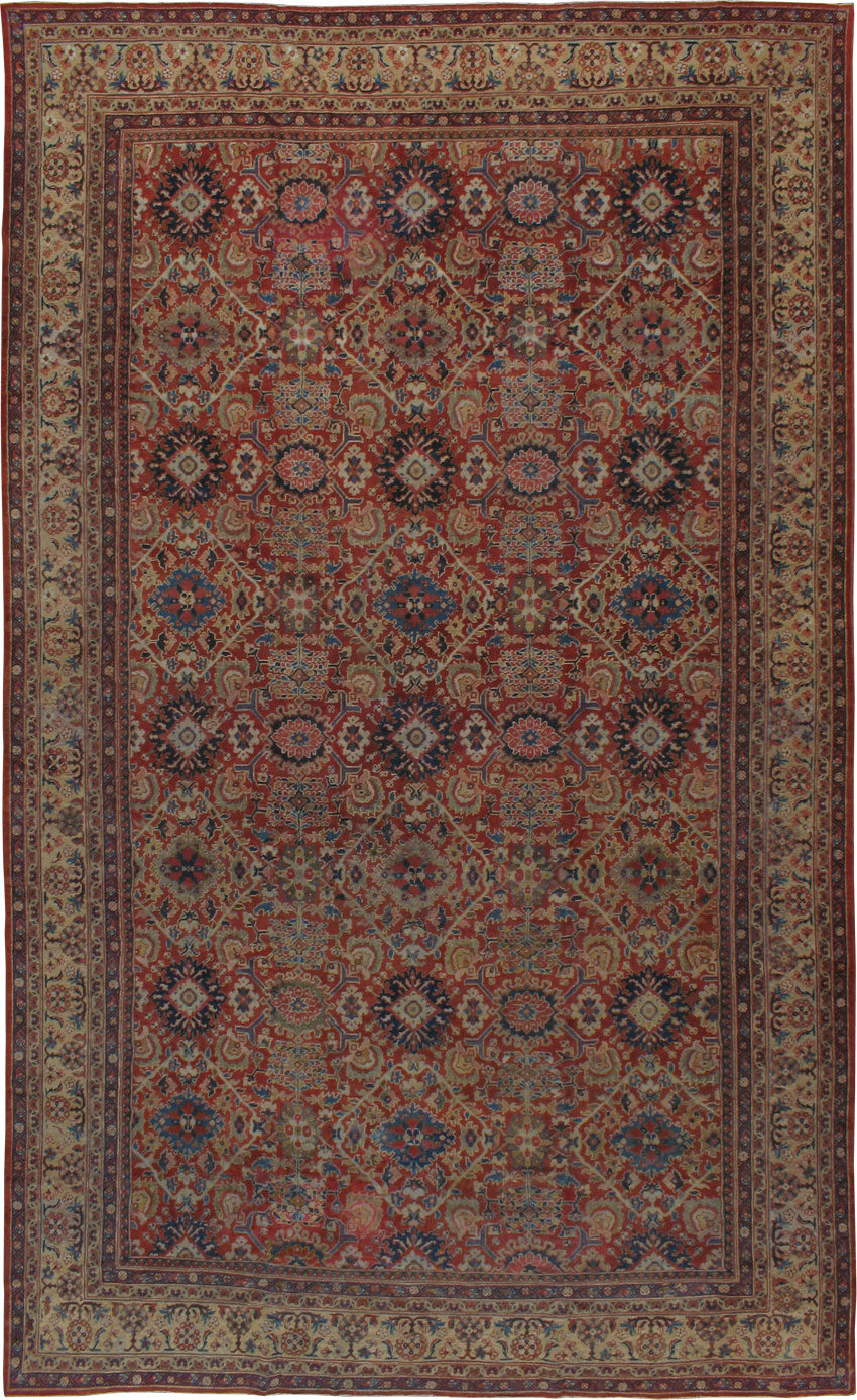 Antique Persian Mahal Carpet, No.10354 - Galerie Shabab