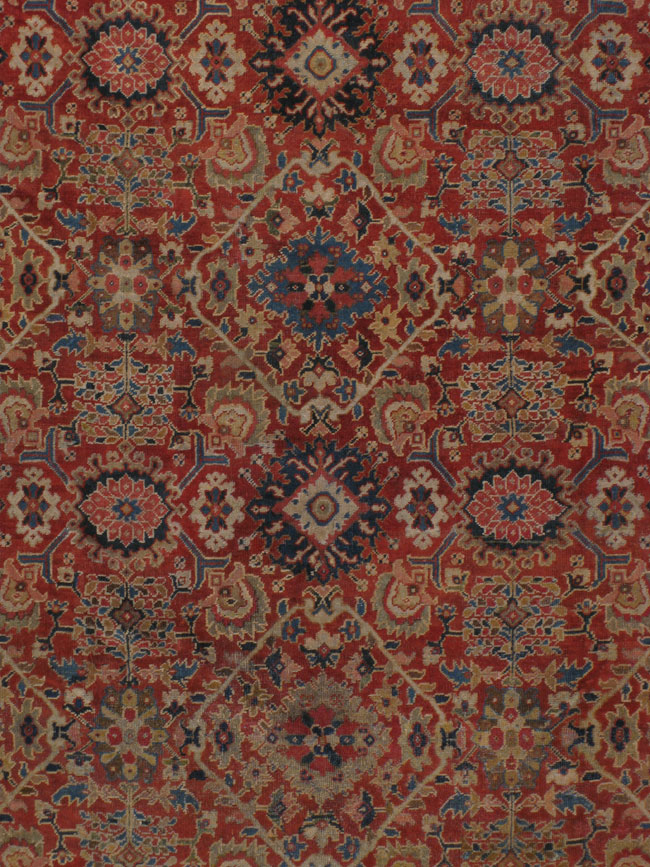 Antique Persian Mahal Carpet, No.10354 - Galerie Shabab