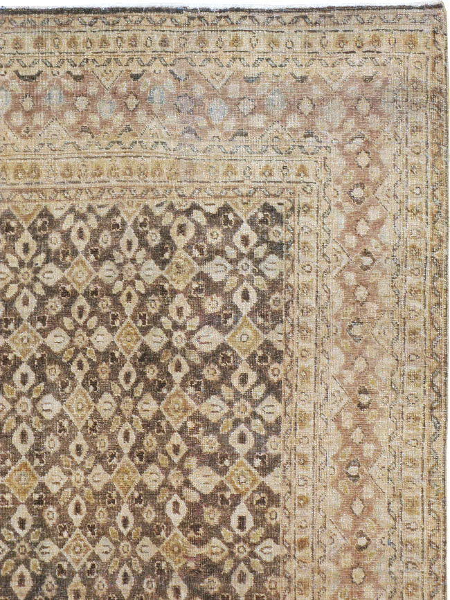 Antique Mahal Carpet, No.10391 - Galerie Shabab