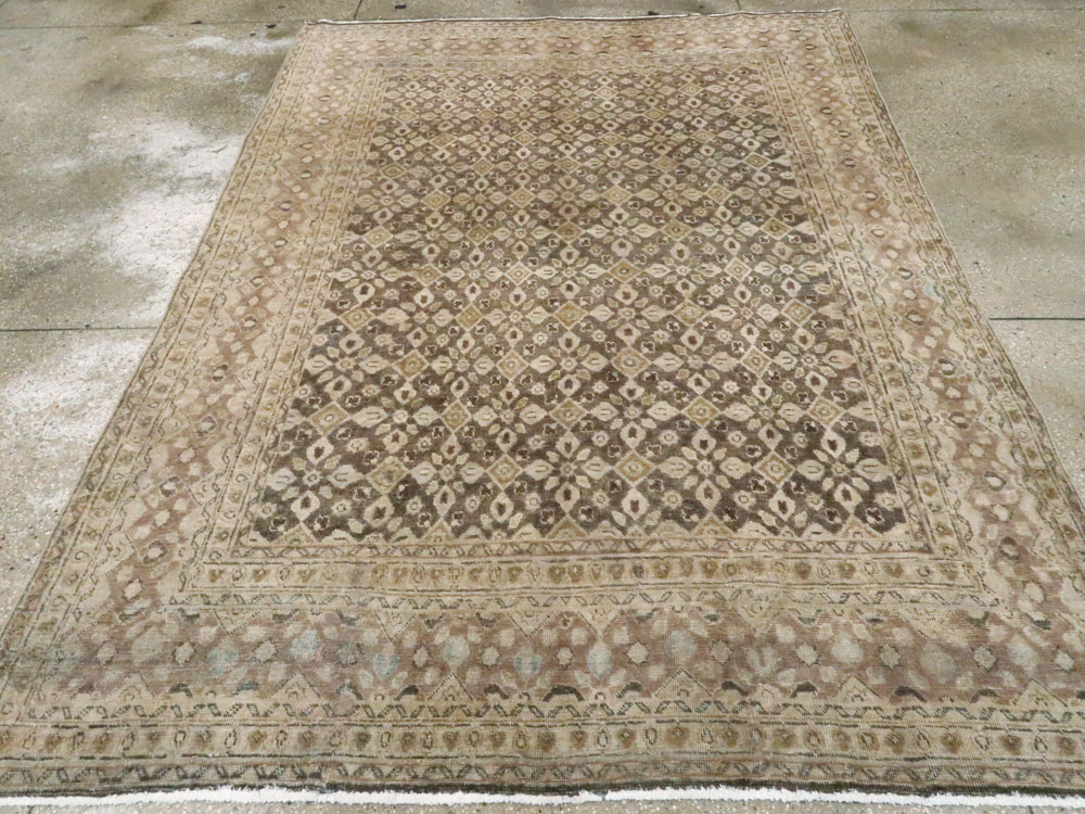 Antique Mahal Carpet, No.10391 - Galerie Shabab