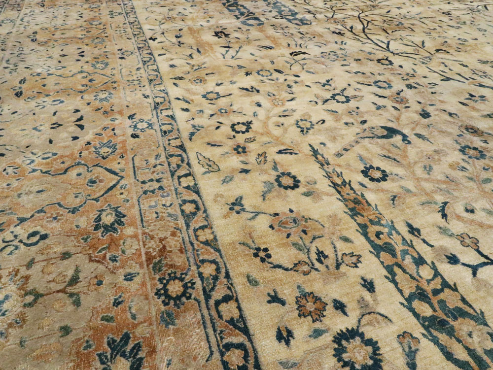 Antique Persian Lavar Kerman Carpet, No.10404 - Galerie Shabab