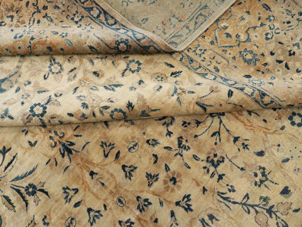 Antique Persian Lavar Kerman Carpet, No.10404 - Galerie Shabab