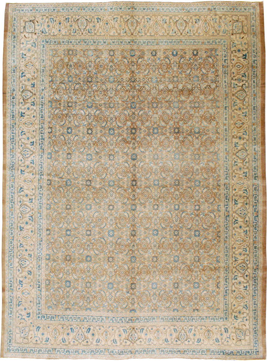 Vintage Persian Mahal Carpet, No.10405 - Galerie Shabab