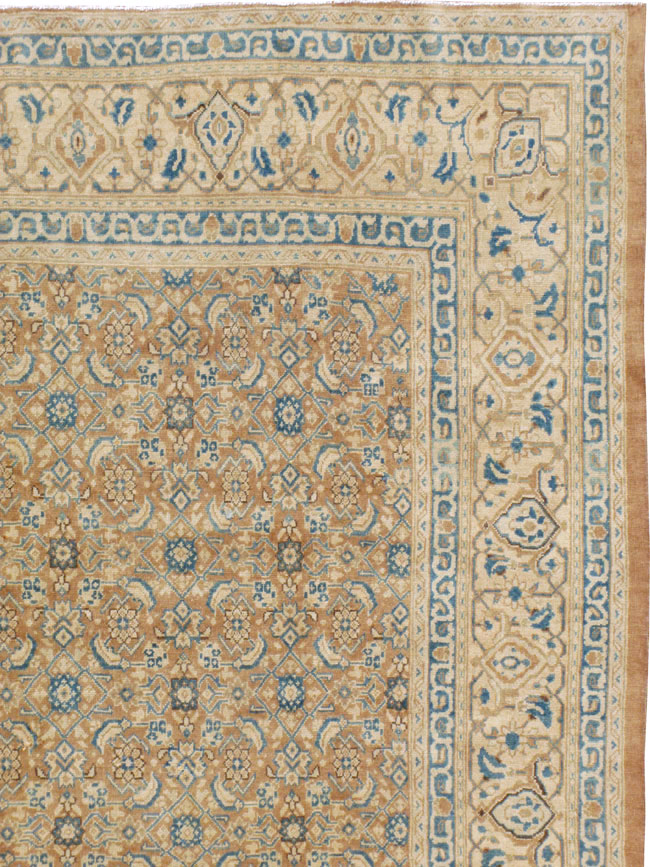 Vintage Persian Mahal Carpet, No.10405 - Galerie Shabab