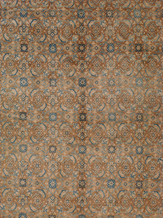 Vintage Persian Mahal Carpet, No.10405 - Galerie Shabab
