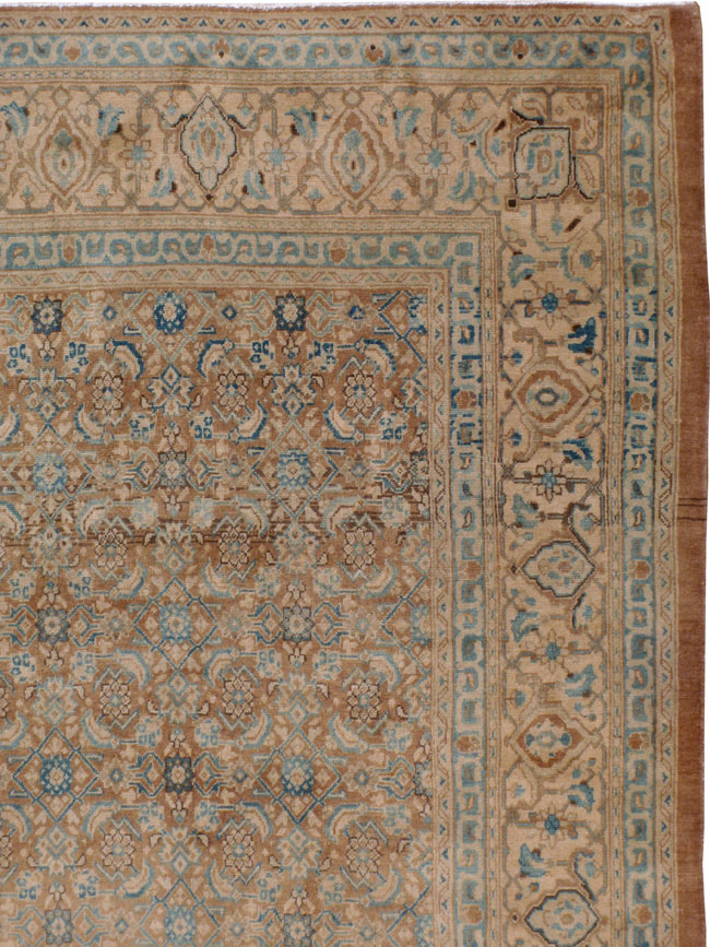 Vintage Persian Mahal Carpet, No.10405 - Galerie Shabab